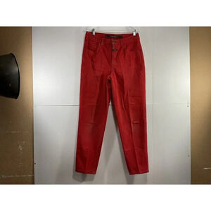 VINTAGE MARITHE FRANCOIS GIRBAUD RED JEANS 90’s WOMENS SIZE 13/14 MADE IN USA